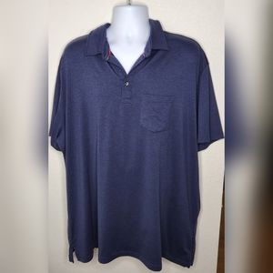 HAWKER RYE Performance Short Sleeve Collared Polo Tee Shirt